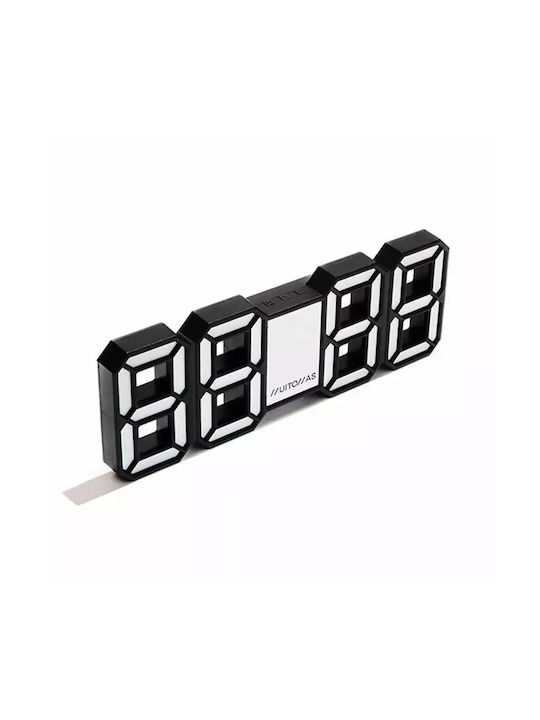 Muitomas Neon Wall Lamp Alarm Clock