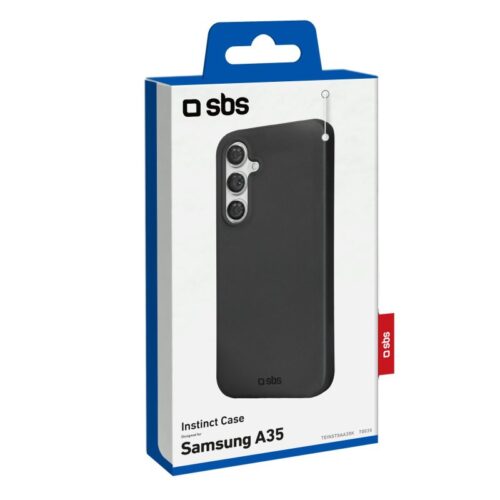 SBS Instinct cover for Samsung Galaxy A35, Black - Image 2
