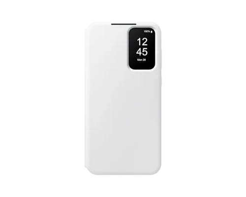 Samsung Smart View Wallet Case for Galaxy A55 5G White