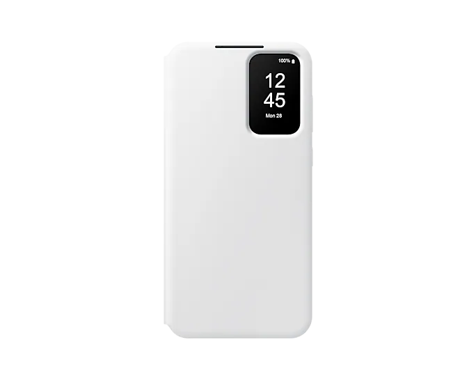 Samsung Smart View Wallet Case for Galaxy A55 5G White