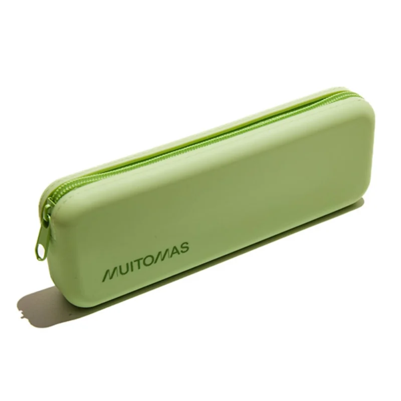 Muitomas Silicone Pencil Case Green