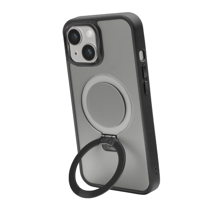 SBS Mag Stand case for iPhone 15 Black