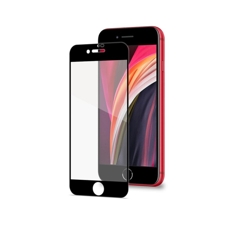 Celly Tempered Glass (Full Glass) for Apple iPhone SE 2nd GEN