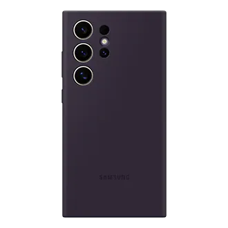 Samsung Silicone Case for Galaxy S24 Ultra Dark Violet