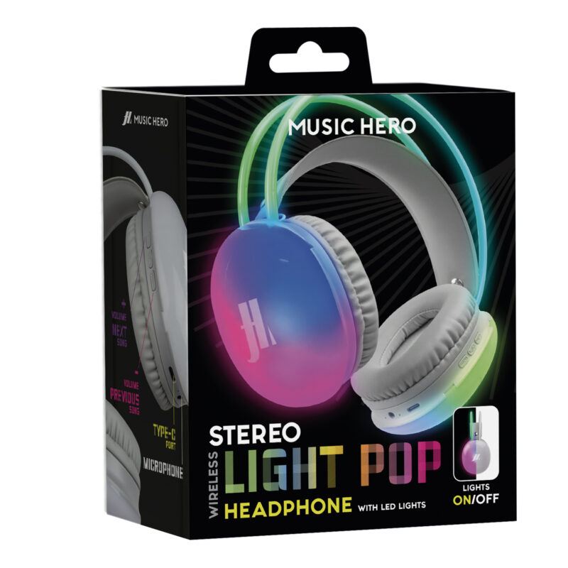 SBS Wireless headset with integrated LED lights - Image 2