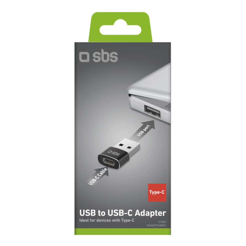 SBS Adapter USB M a Type C F data and charger - Image 2