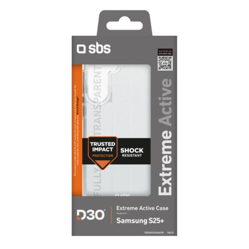 SBS D3O Case for Samsung Galaxy S25+, transparent - Image 2