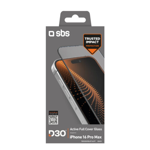 SBS D3O Screenglass for iPhone 16 Pro Max - Image 2