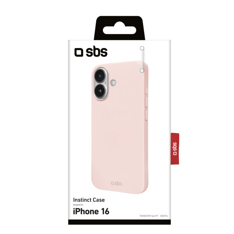 SBS Cover Instinct for iPhone 16, pink - Image 2