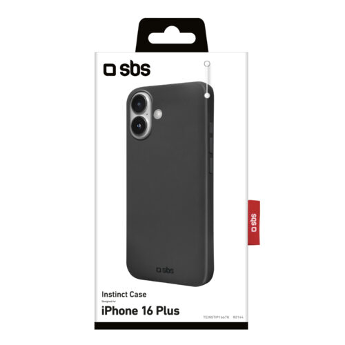 SBS Cover Instinct for iPhone 16 Plus, black - Image 2