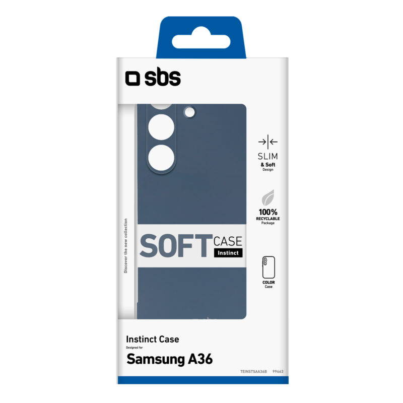 SBS Instinct Case for Samsung Galaxy A56, blue - Image 2