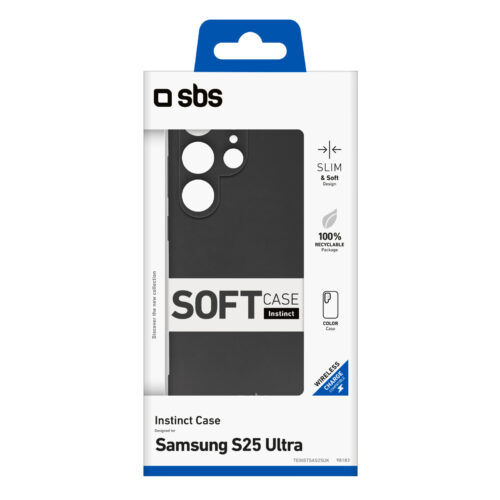 SBS Instinct Case for Samsung Galaxy 25 Ultra, black - Image 2