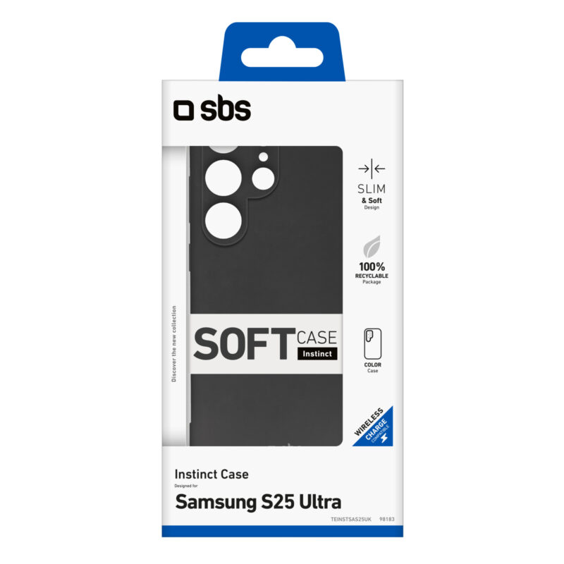 SBS Instinct Case for Samsung Galaxy 25 Ultra, black - Image 2