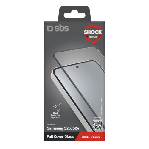SBS Screen protector full cover tempered glass for Samsung Galaxy S25 - Image 2