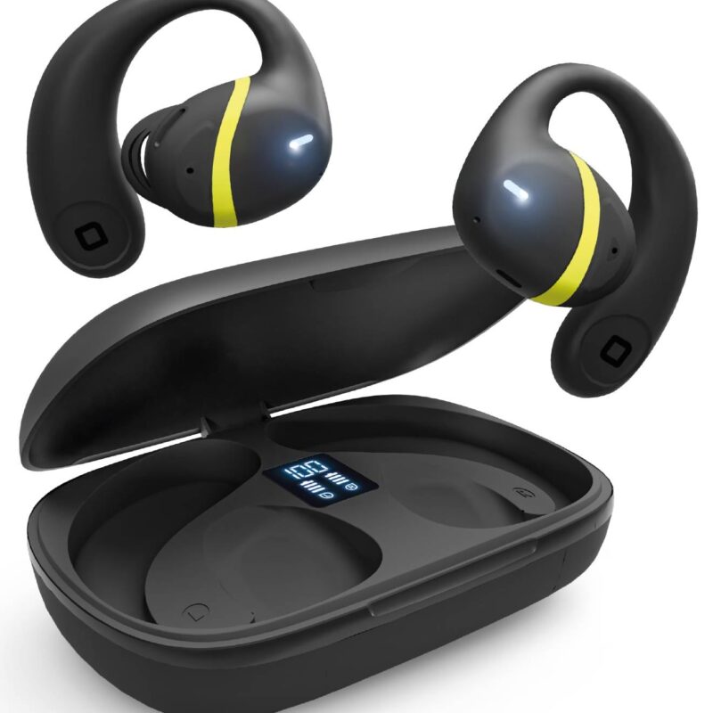SBS TWS Air Conduction Twin Airop earphones, Black
