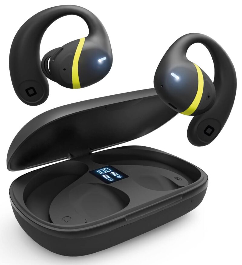 SBS TWS Air Conduction Twin Airop earphones, Black