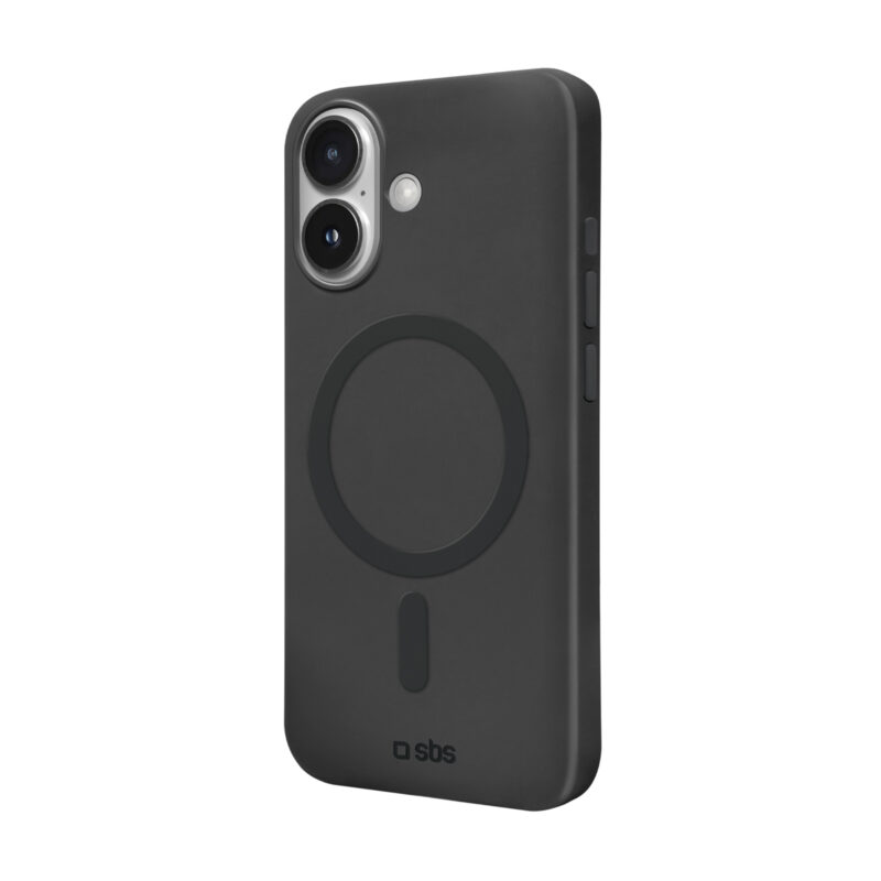 SBS Instinct cover compatible with MagSafe for iPhone 16 Plus, black