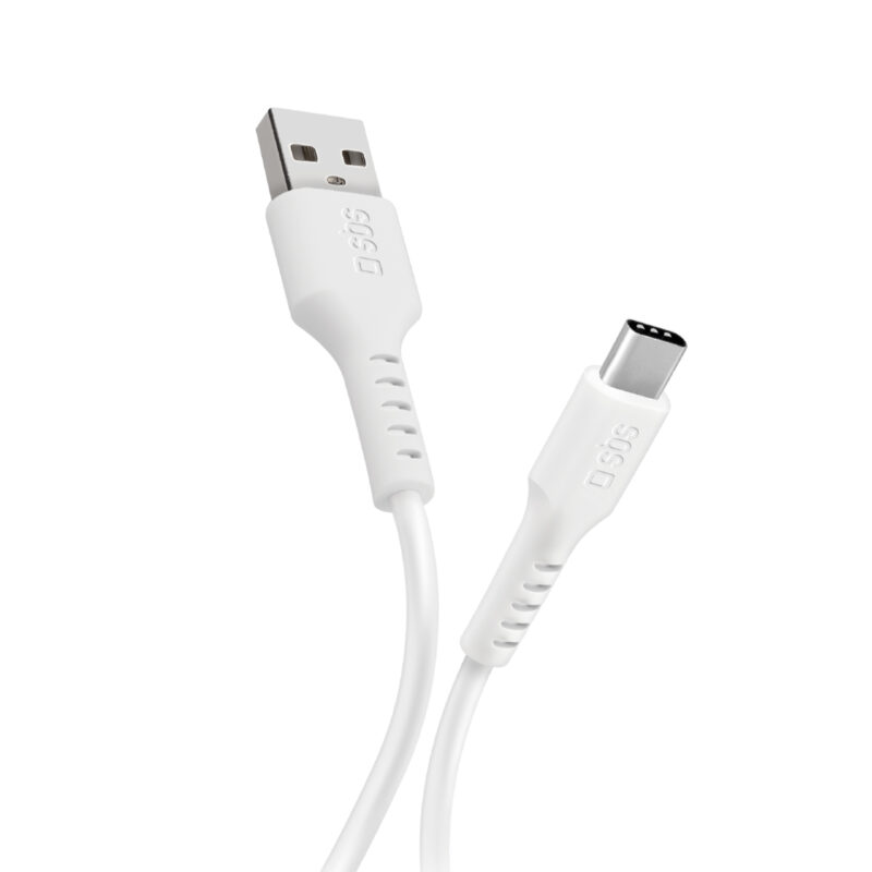 SBS 1-metre USB-A to USB-C data and charging cable