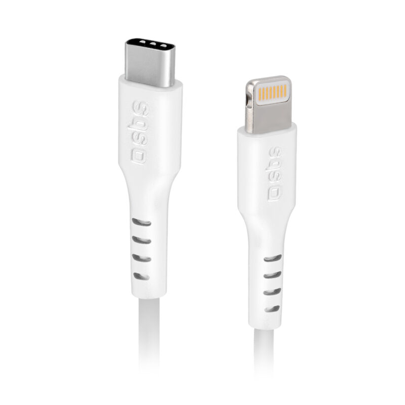 SBS 1m Lightning cable for data and charging