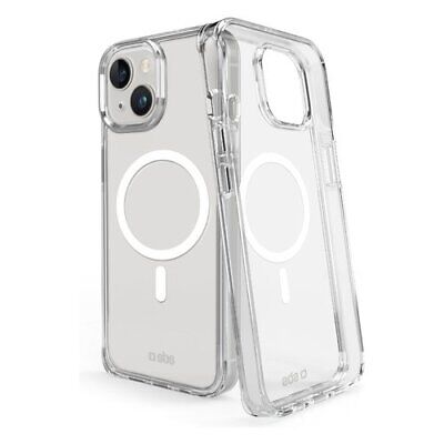 SBS Light Mag case for iPhone 15 Plus/14 Plus Transparent