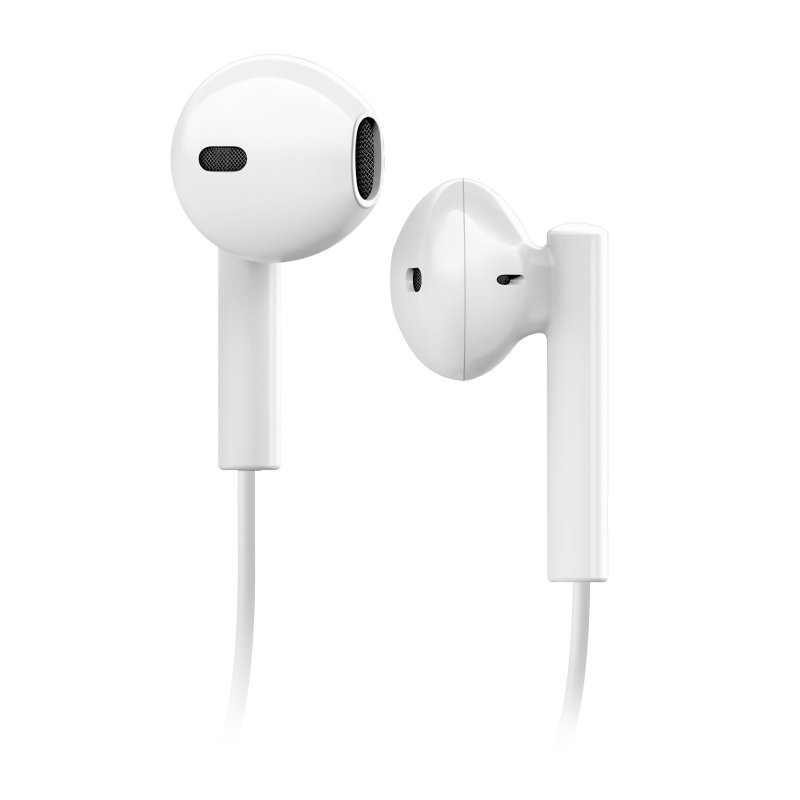 SBS Studio Mix 65c - Wired semi-in-ear earphones with USB-C connector White