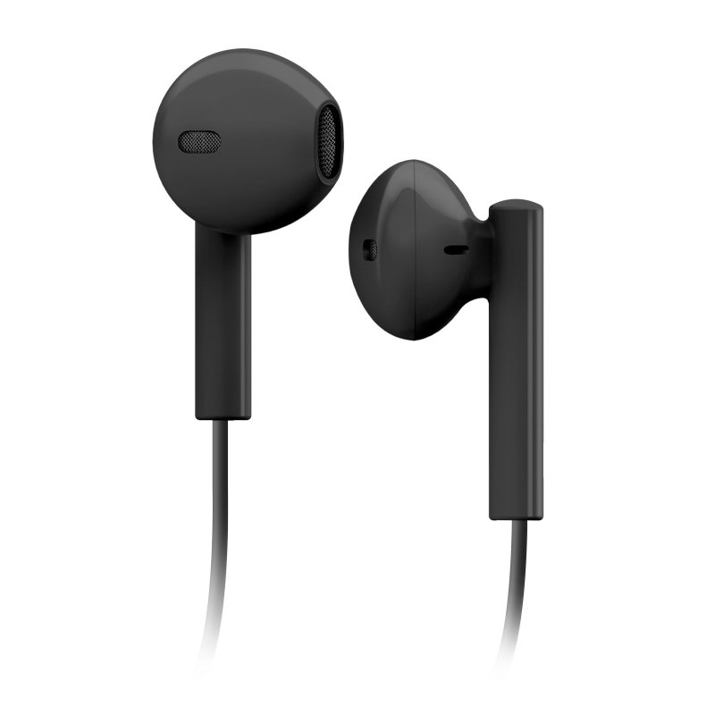 SBS Studio Mix 65c - Wired semi-in-ear earphones with USB-C connector Black