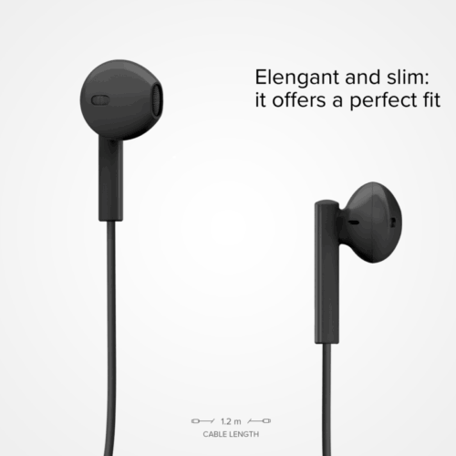 SBS Studio Mix 65c - Wired semi-in-ear earphones with USB-C connector Black - Image 3