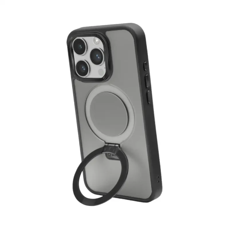 SBS Mag Stand case for iPhone 15 Pro Black