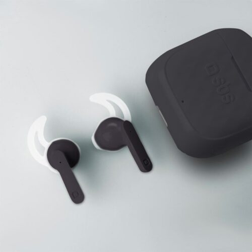 SBS Air Free - TWS wireless earphones with 250 mAh charging case Black - Image 2
