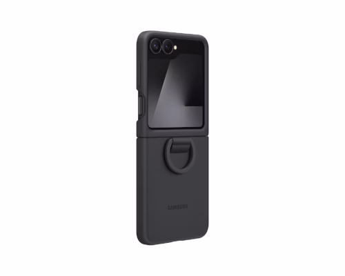 Samsung Silicone Case with Ring for Galaxy Z Flip7 FE | Z Flip6 - Image 4