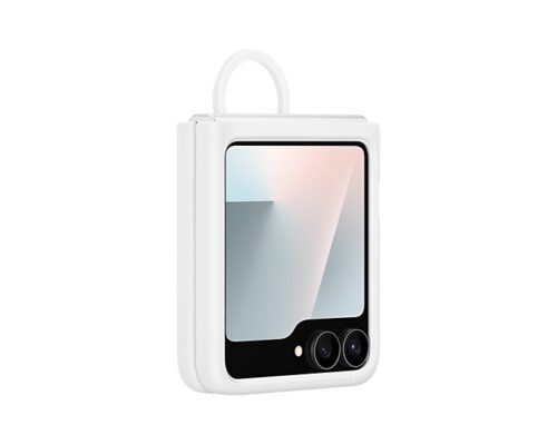 Samsung Silicone Case with Ring for Galaxy Z Flip7 FE | Z Flip6 - Image 2
