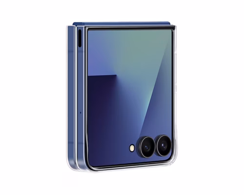 Samsung Clear Case for Galaxy Z Flip7 Transparent - Image 2