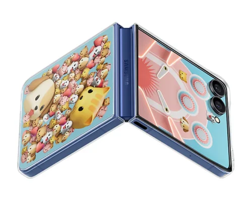 Samsung Flipsuit Case for Galaxy Z Flip7 Transparent - Image 3