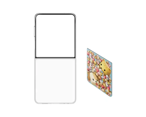 Samsung Flipsuit Case for Galaxy Z Flip7 Transparent - Image 2