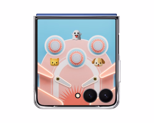 Samsung Flipsuit Case for Galaxy Z Flip7 Transparent