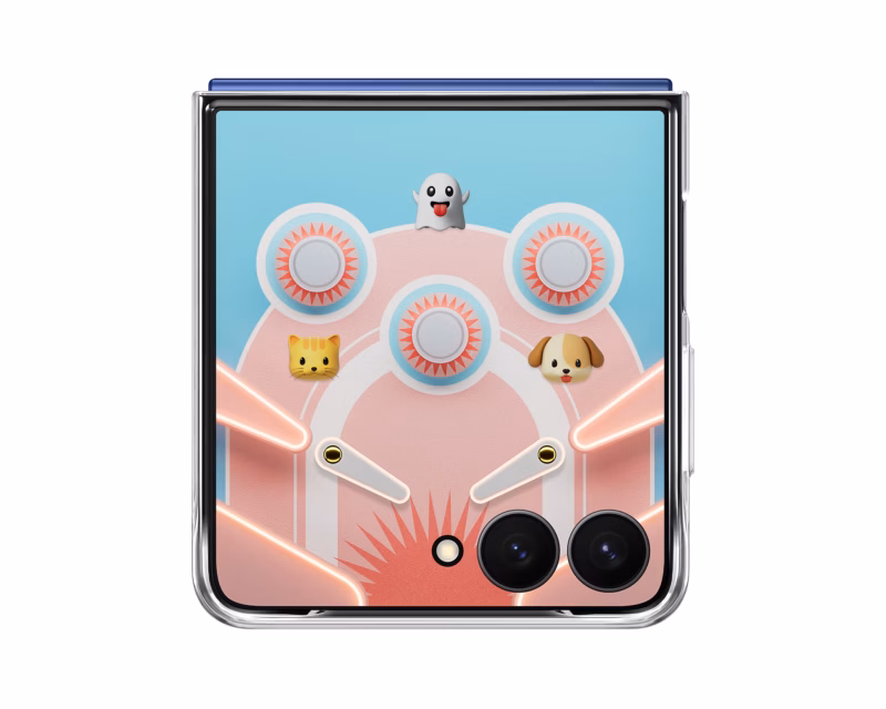Samsung Flipsuit Case for Galaxy Z Flip7 Transparent