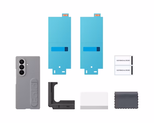Samsung Silicone Case for Galaxy Z Fold7 Gray - Image 6