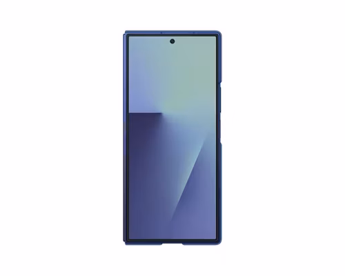 Samsung Silicone Case for Galaxy Z Fold7 Blue - Image 5