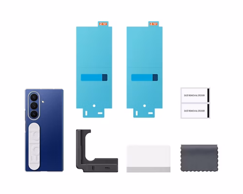 Samsung Clear Grip Case for Galaxy Z Fold7 Transparent - Image 6