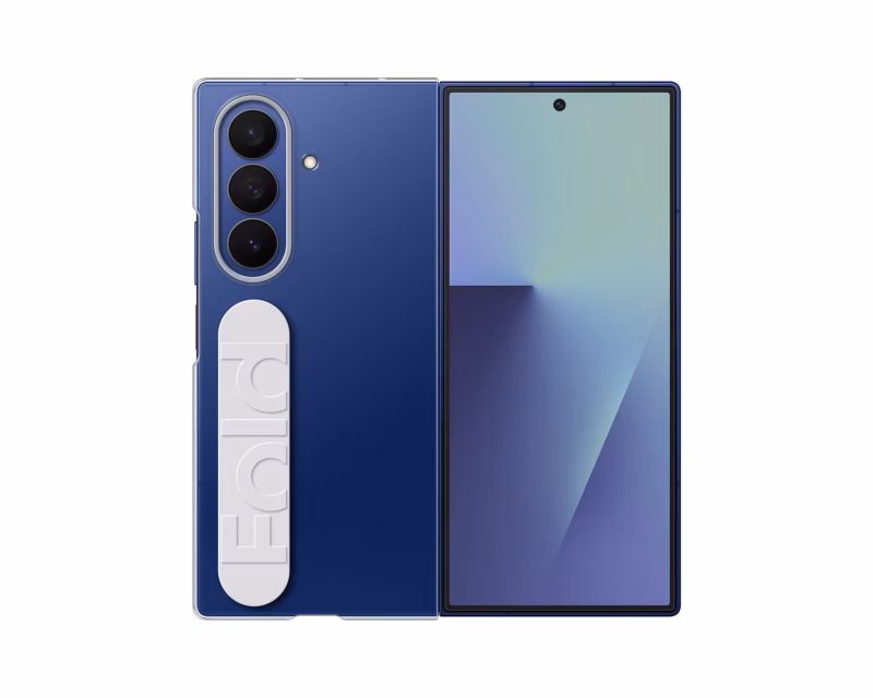 Samsung Clear Grip Case for Galaxy Z Fold7 Transparent