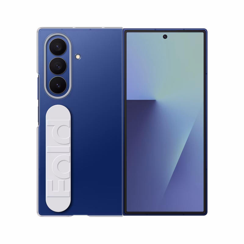 Samsung Clear Grip Case for Galaxy Z Fold7 Transparent