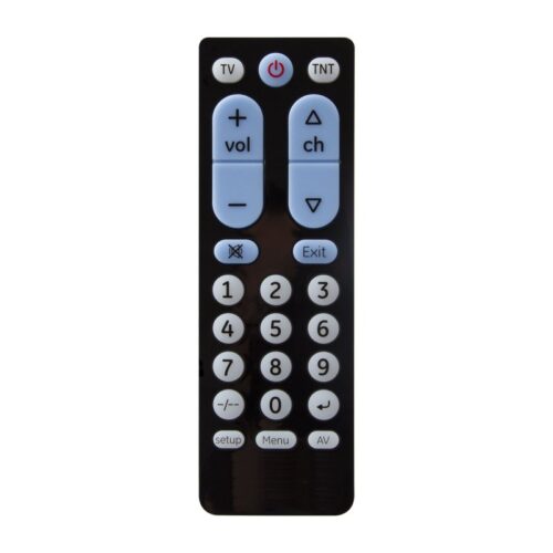 EKON Universal remote control, multi-brand, easy setup, 2 in 1 TV / DVB, distance 8 mt
