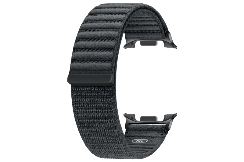 Samsung Fabric Band for Galaxy Watch 8 / Watch 8 Classic (M/L) Graphite