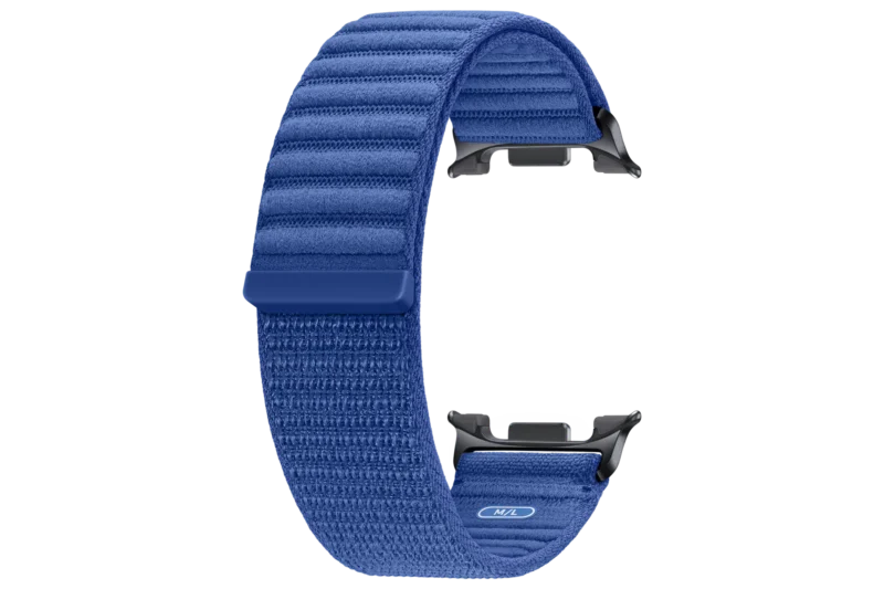 Samsung Fabric Band for Galaxy Watch 8 / Watch 8 Classic (M/L) Blue