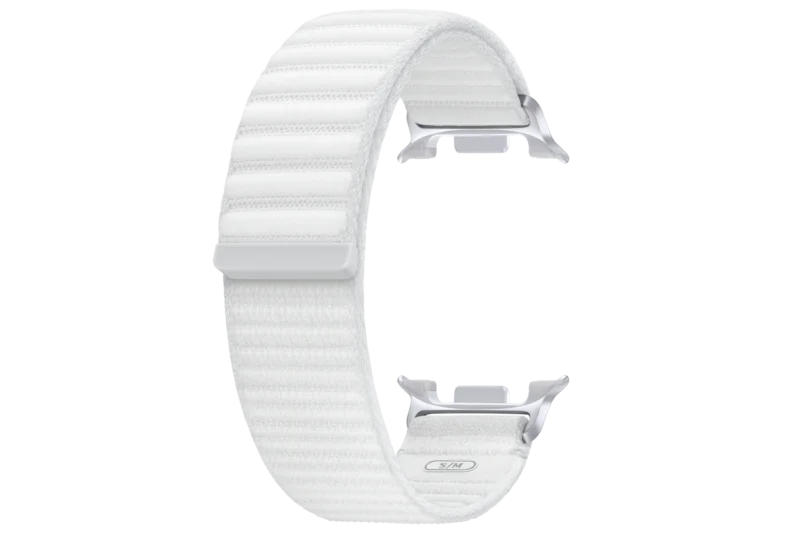 Samsung Fabric Band for Galaxy Watch 8 / Watch 8 Classic (S/M) White
