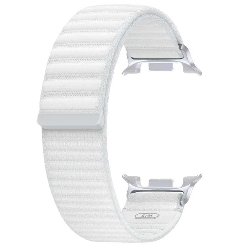Samsung Fabric Band for Galaxy Watch 8 / Watch 8 Classic (S/M) White