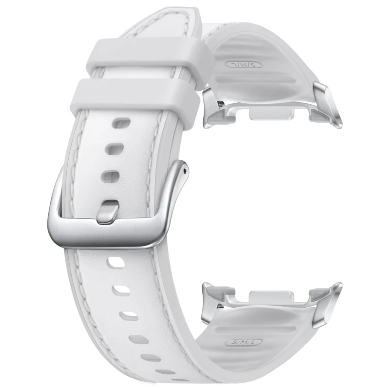 Samsung Hybrid Band for Galaxy Watch 8 / Watch 8 Classic (S/M/L) White