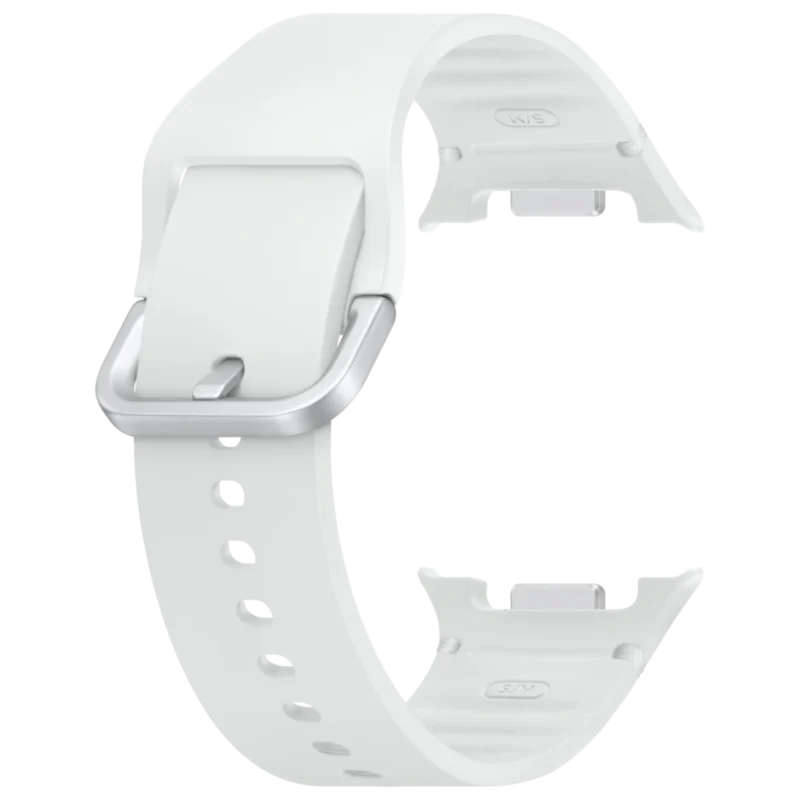 Samsung Sport Band for Galaxy Watch 8 / Watch 8 Classic (S/M) White