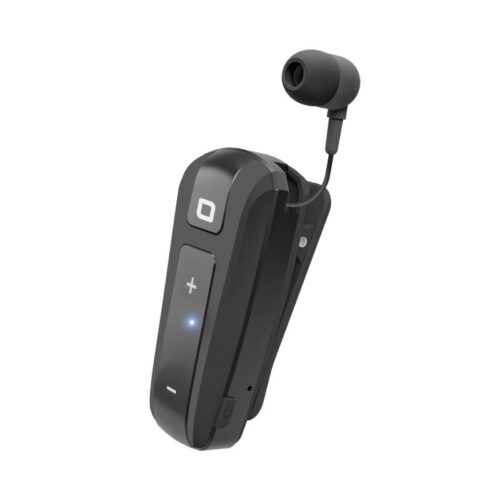 SBS Wireless Earphones with roller clip Black