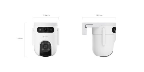 EZVIZ H9c Dual Lens (3MP+3MP) Outdoor PT Camera EU - Image 3